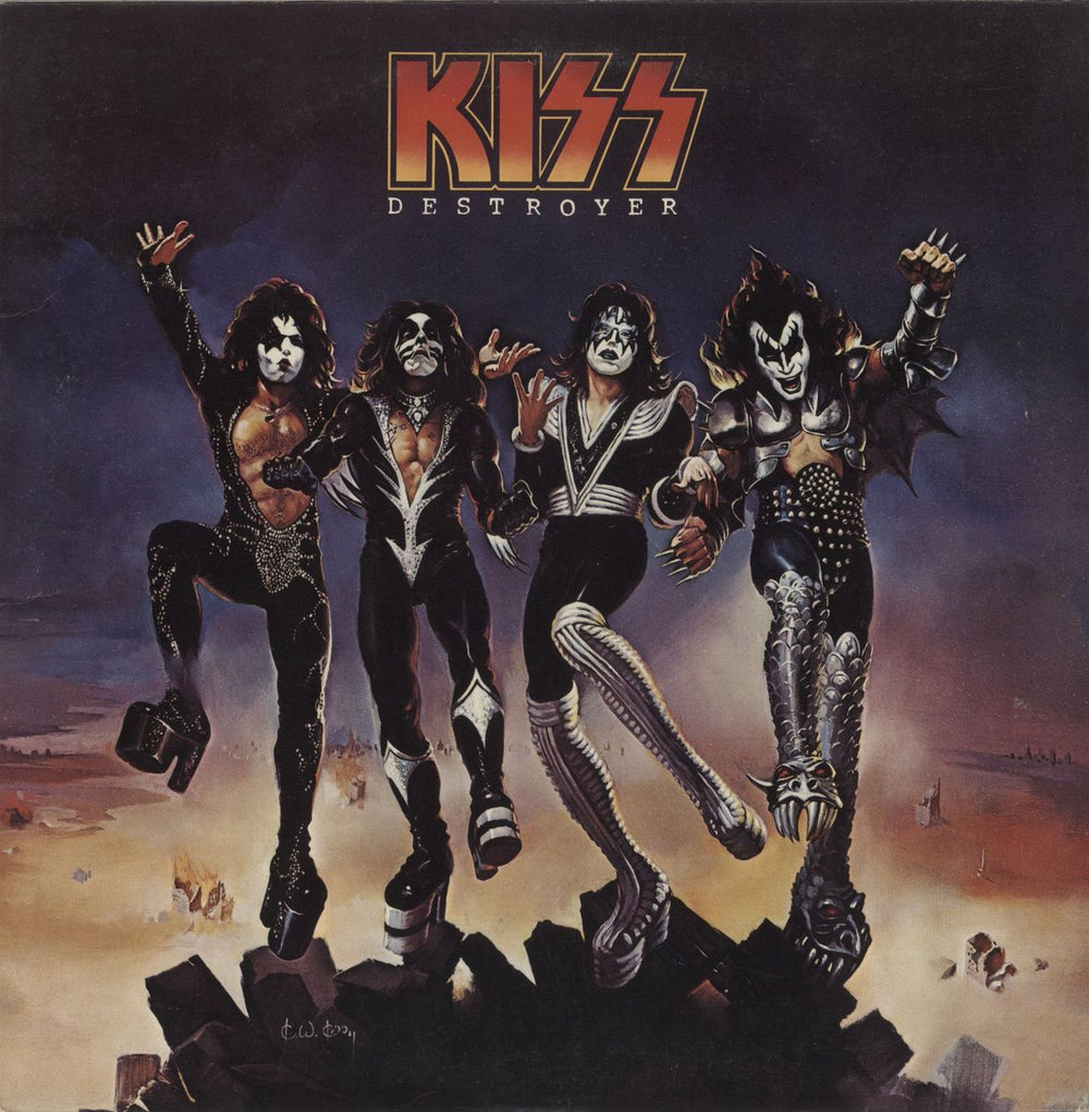 Kiss Destroyer US vinyl LP album (LP record) NBLP7025
