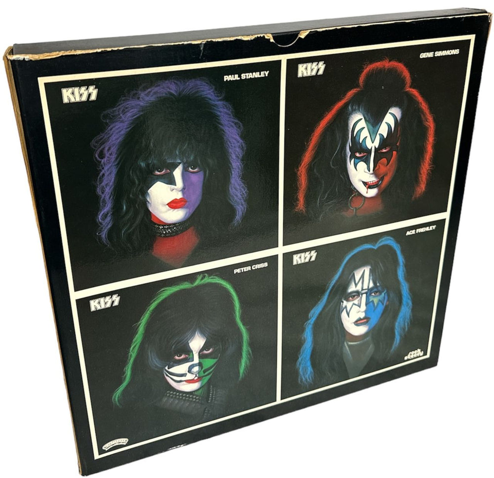 Kiss Paul Stanley / Gene Simmons / Ace Frehley / Peter Criss + Box & Posters Japanese Promo Vinyl Box Set