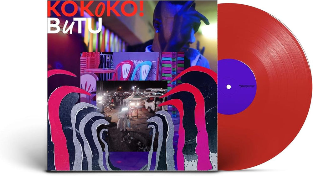 Kokoko! Butu - Red Vinyl UK vinyl LP album (LP record) TRANS785X