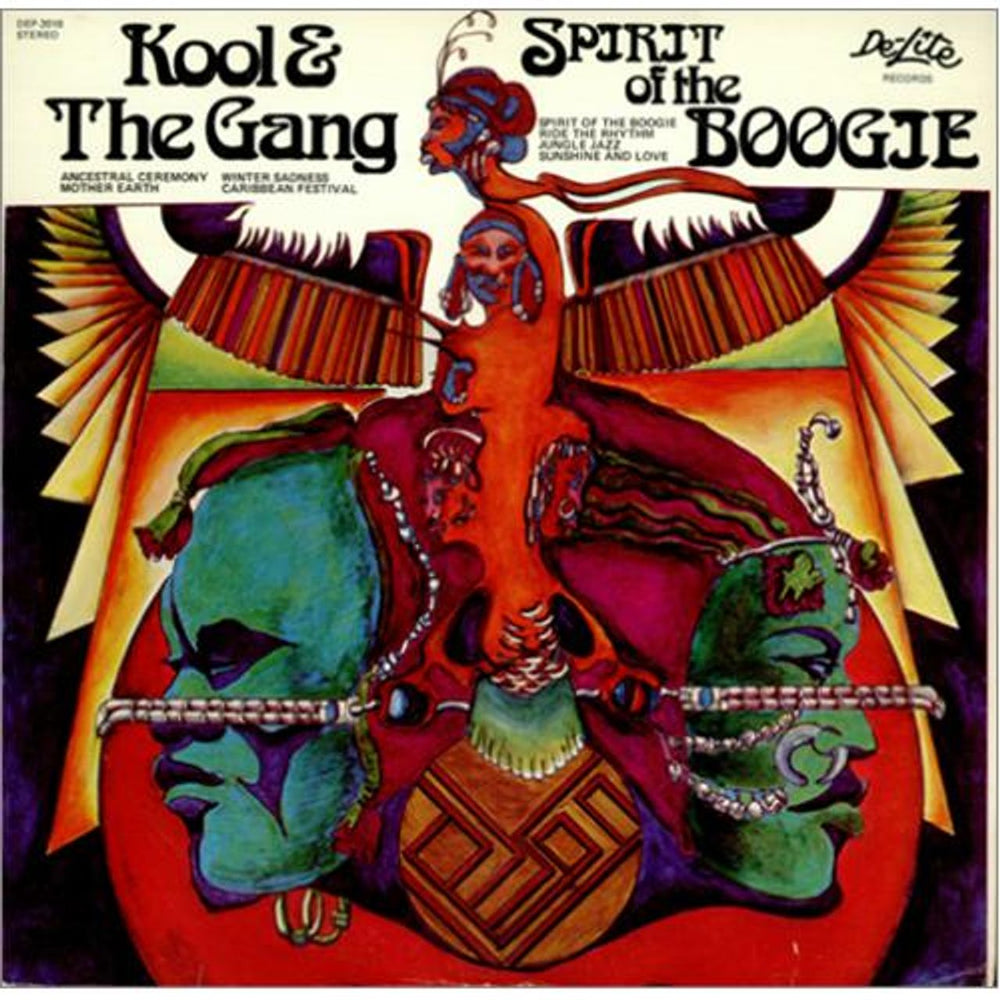 Kool & The Gang Spirit Of The Boogie US vinyl LP album (LP record) DEP-2016