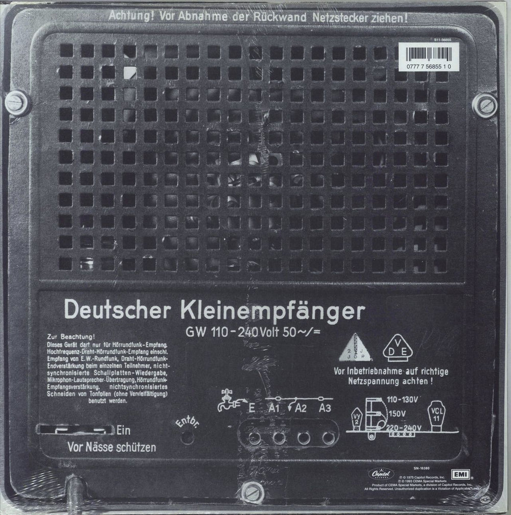 Kraftwerk Radio-Activity - Sealed US vinyl LP album (LP record) 077775685510