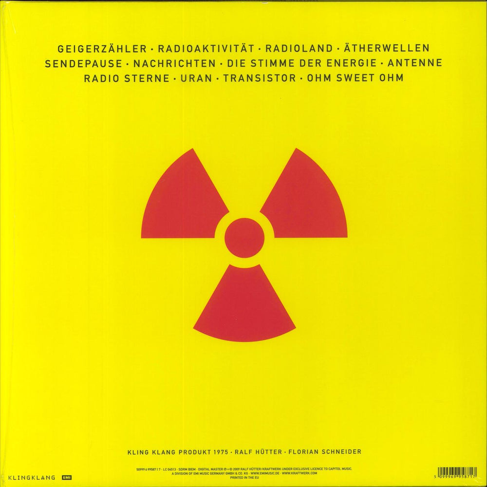 Kraftwerk Radio-Aktivität - 180gm - Opened shrink German vinyl LP album (LP record) 5099969958717