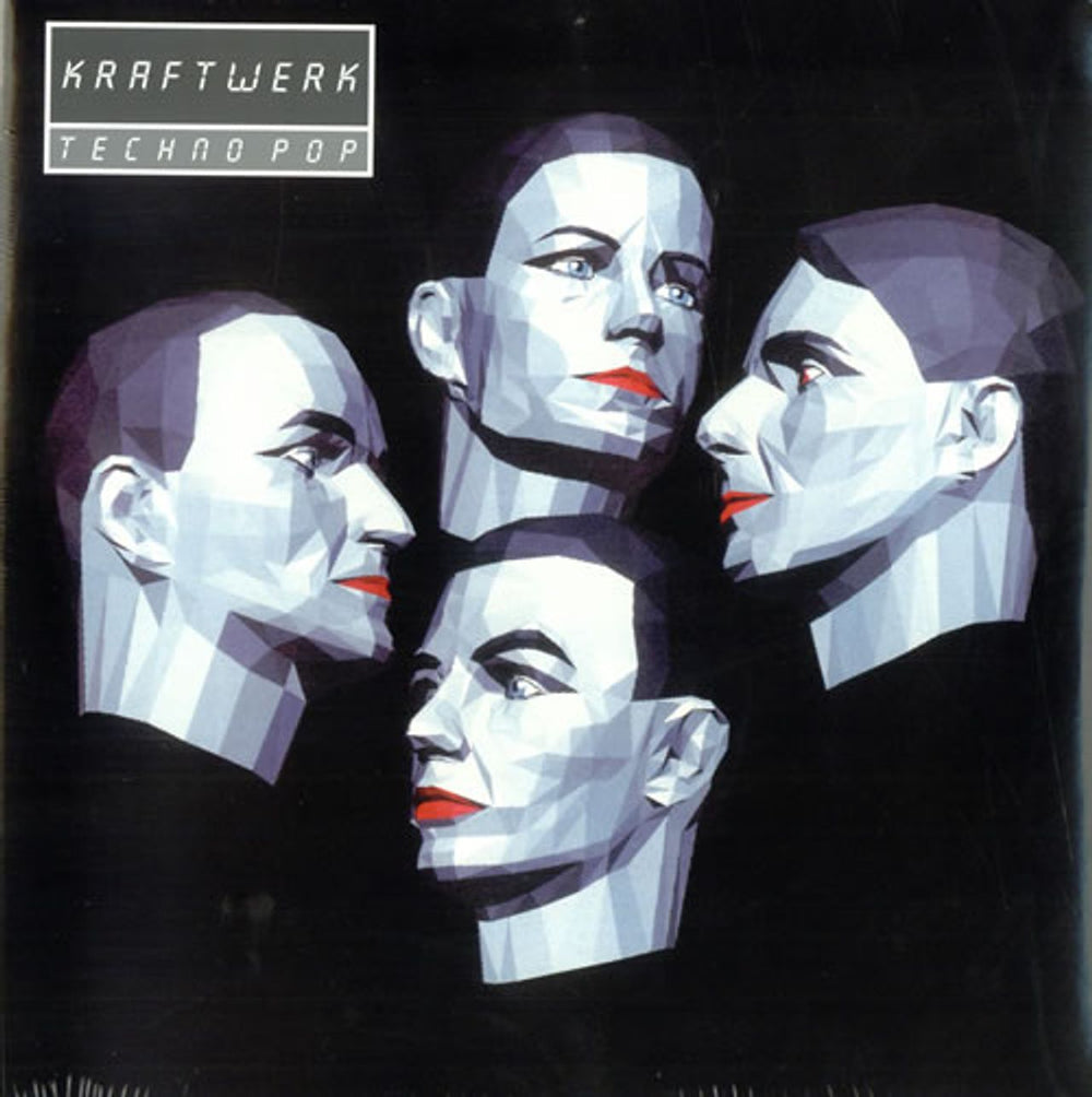 Kraftwerk Techno Pop German vinyl LP album (LP record) 5099969959110