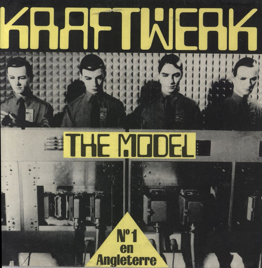 Kraftwerk The Model French 7" vinyl single (7 inch record / 45) 2C00864509