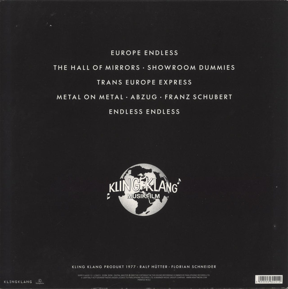 Kraftwerk Trans Europe Express: Remastered - 180gm Clear Vinyl UK vinyl LP album (LP record) 5099996602010