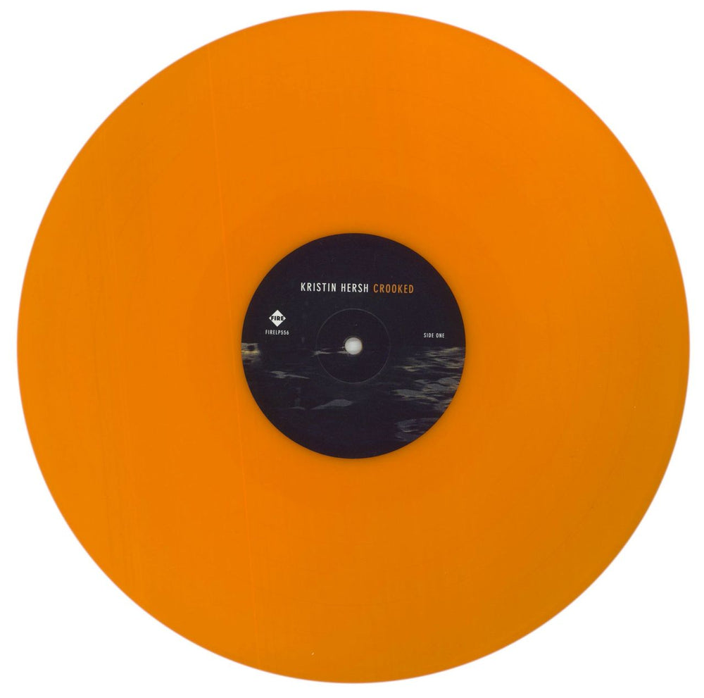 Kristin Hersh Crooked - Orange Vinyl - RSD19 UK vinyl LP album (LP record) KHELPCR850549