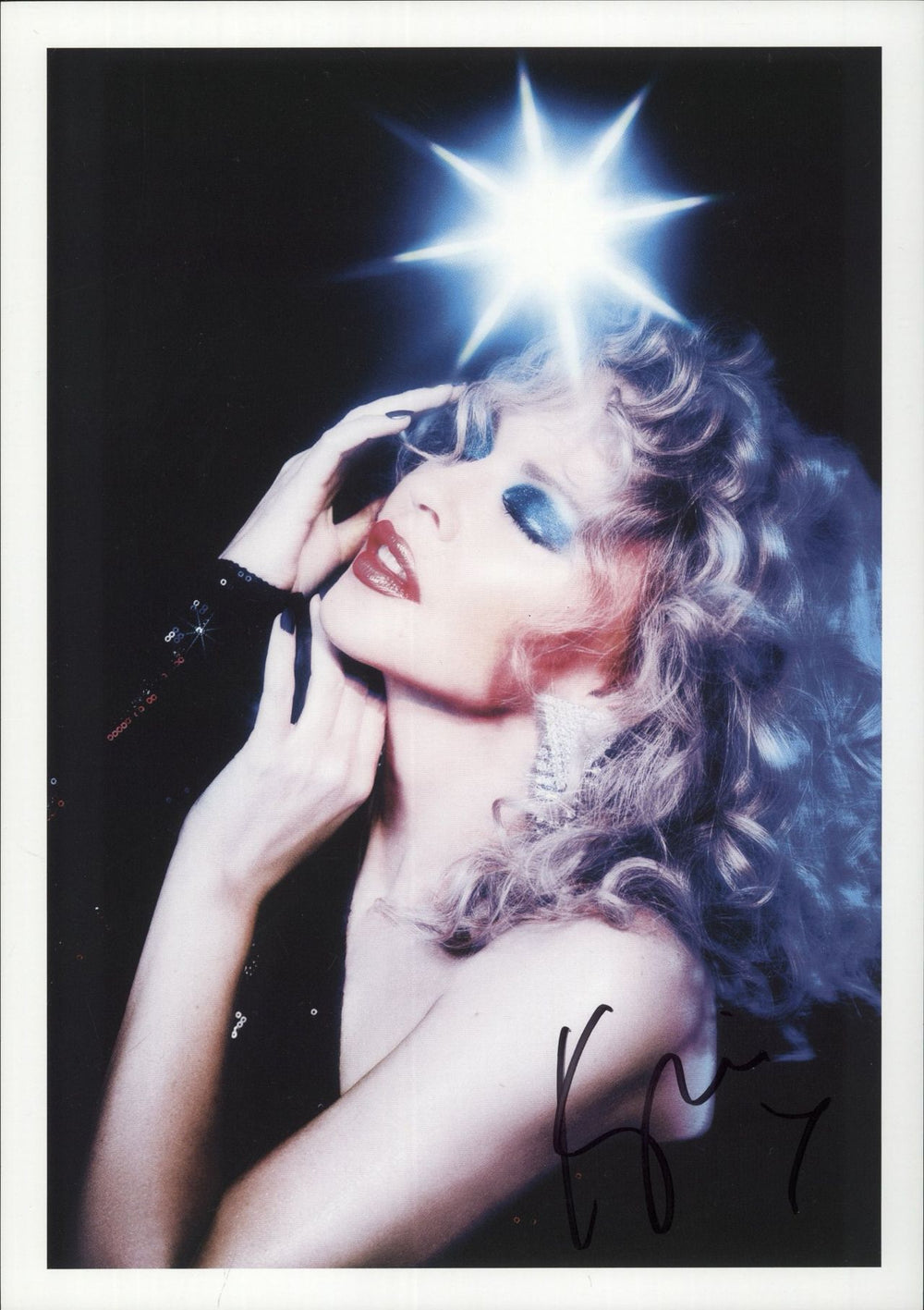Kylie Minogue Disco - Clear Vinyl + Autographed Colour Photo UK vinyl LP album (LP record) 2020