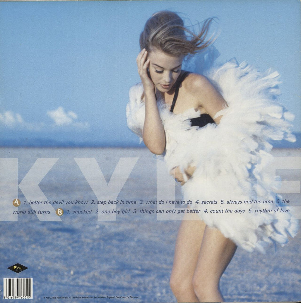 Kylie Minogue Rhythm Of Love - EX UK vinyl LP album (LP record) 5016919760015