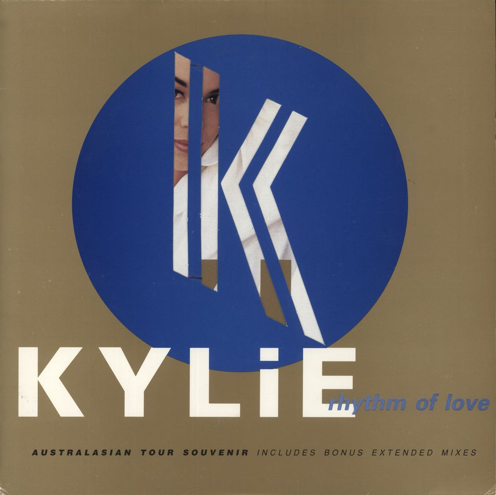Kylie Minogue Rhythm Of Love - Tour Souvenir Edition - Ex Australian 2-LP vinyl record set (Double LP Album) RML53340/TVL93340