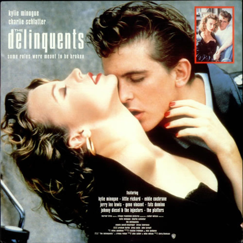 Kylie Minogue The Delinquents Soundtrack UK vinyl LP album (LP record) HF11