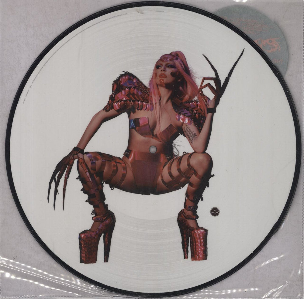 Lady Gaga Chromatica UK picture disc LP (vinyl picture disc album) 602508854132