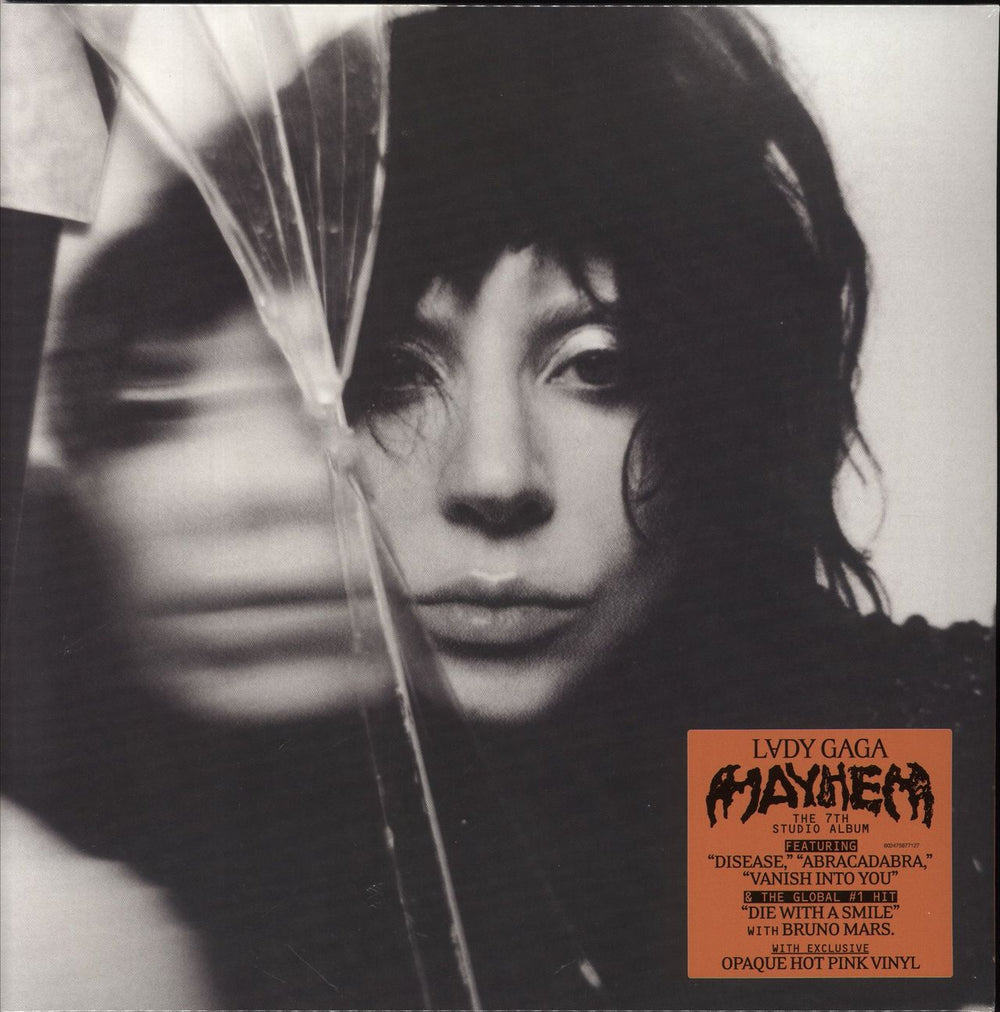 Lady Gaga MAYHEM - Webstore Exclusive - Hot Pink Vinyl - Sealed UK 2-LP vinyl record set (Double LP Album) 602475877127