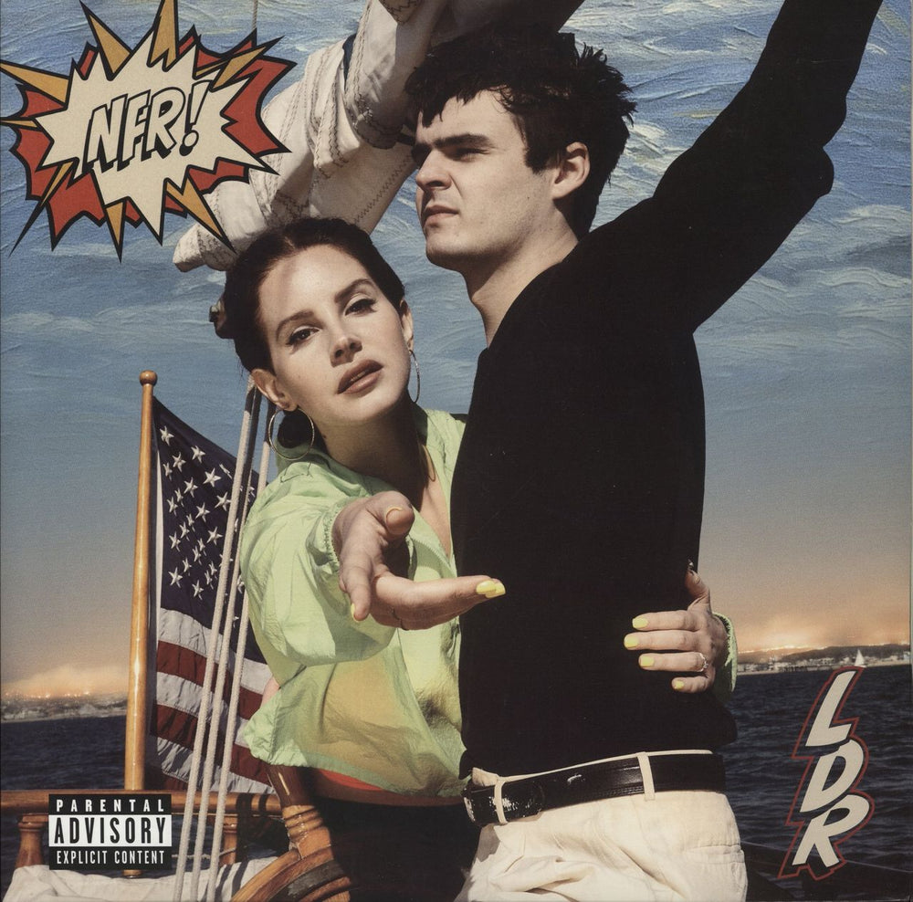 Lana Del Rey Norman Fucking Rockwell! US 2-LP vinyl record set (Double LP Album) B0030878-01