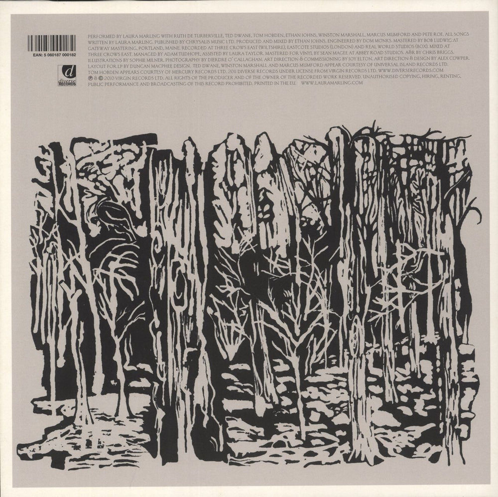 Laura Marling I Speak Because I Can UK vinyl LP album (LP record) 5060187000182