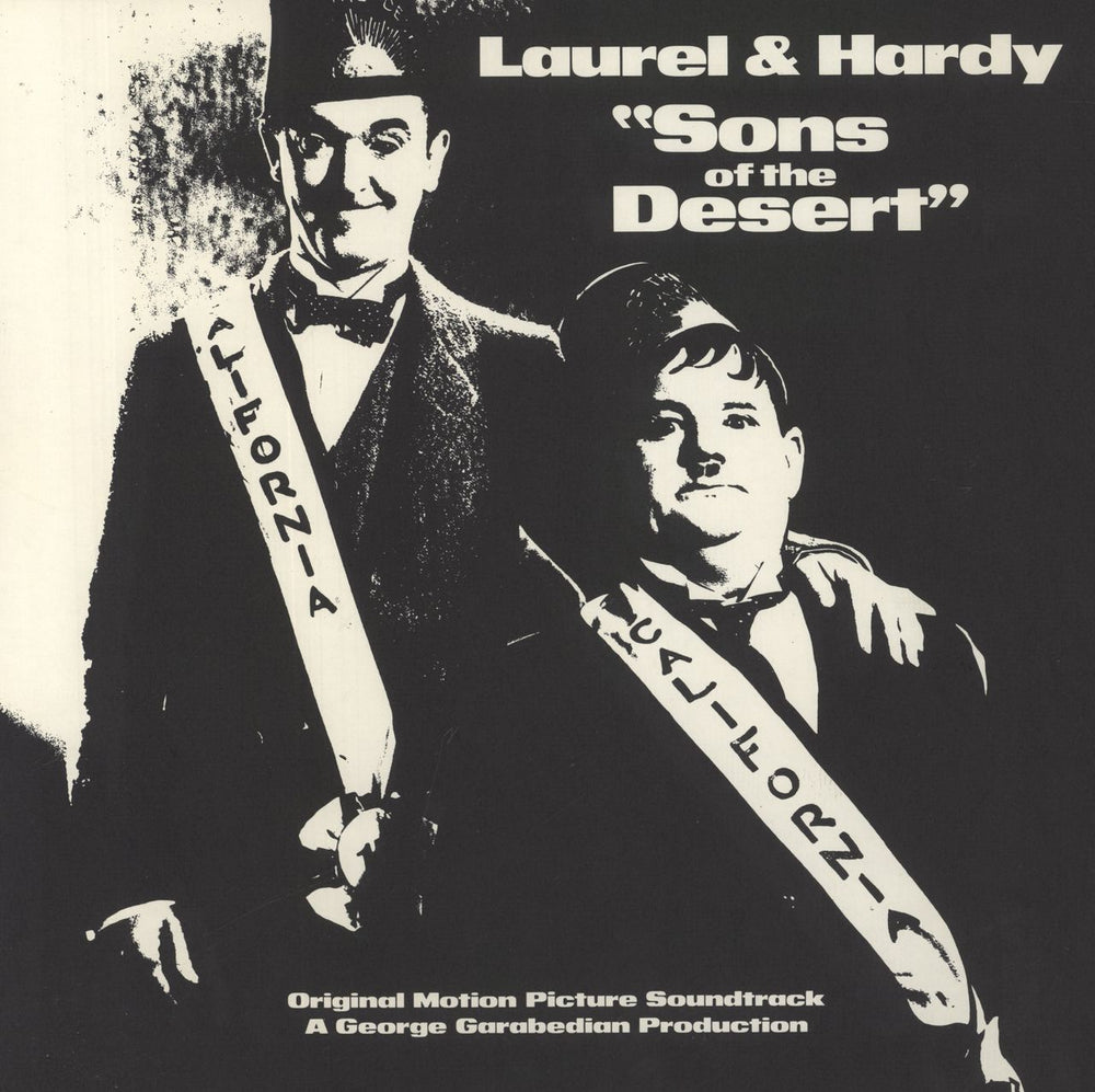 Laurel & Hardy (Comedy) Sons Of The Desert [Original Motion Picture Soundtrack] US vinyl LP album (LP record) 689