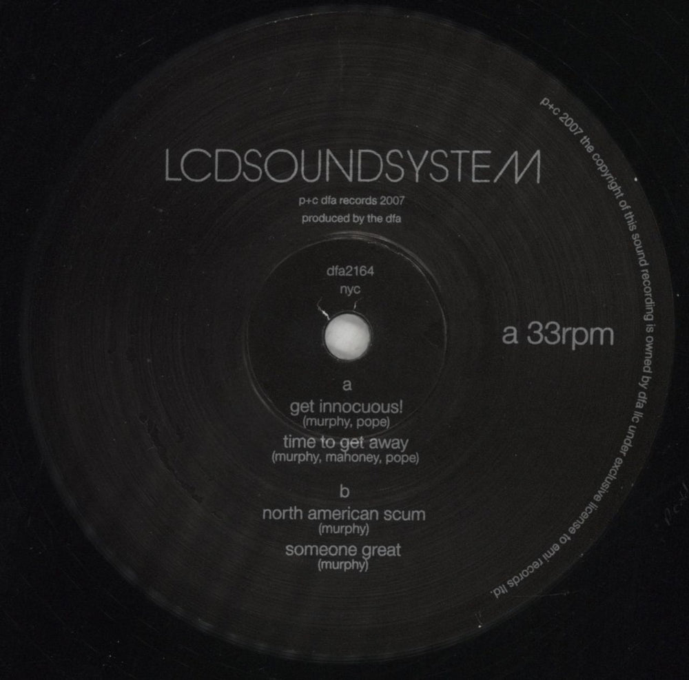 LCD Soundsystem Sound Of Silver US 2-LP vinyl record set (Double LP Album) CDS2LSO852094