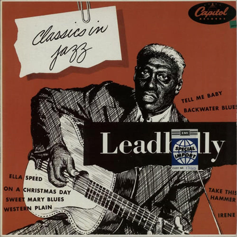 Leadbelly Classics In Jazz French vinyl LP album (LP record) 2C068-80701