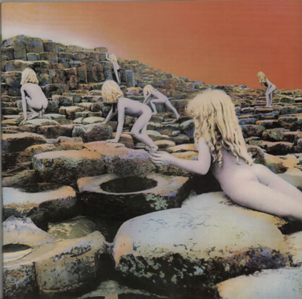 Led Zeppelin Houses Of The Holy - 1st + Bellyband UK vinyl LP album (LP record) K50014