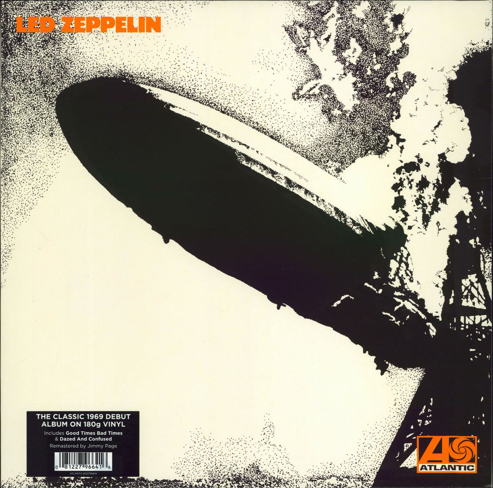 Led Zeppelin Led Zeppelin - 180gm UK vinyl LP album (LP record) 08122796641