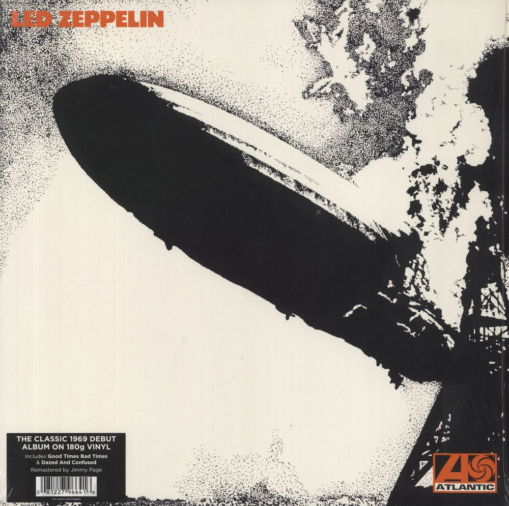 Led Zeppelin Led Zeppelin - 180gm UK vinyl LP album (LP record) 8122796641