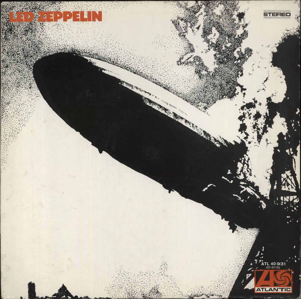 Led Zeppelin Led Zeppelin - barcoded p/s - EX German vinyl LP album (LP record) ATL40031