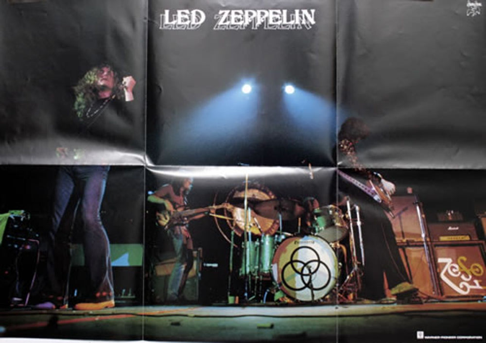 Led Zeppelin Physical Graffiti + Obi & Poster Japanese 2-LP vinyl record set (Double LP Album) ZEP2LPH547528