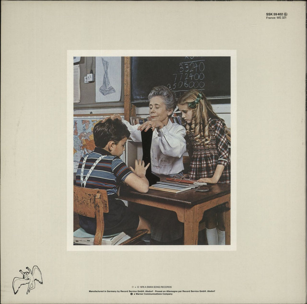 Led Zeppelin Presence - Early 80s German vinyl LP album (LP record)