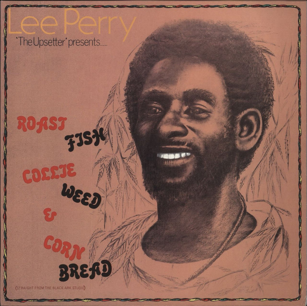 Lee Perry Roast Fish Collie Weed & Corn Bread - Brown Vinyl UK vinyl LP album (LP record) VPRL4234