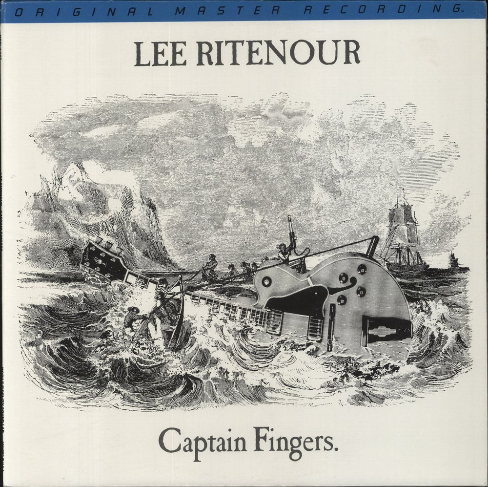 Lee Ritenour Captain Fingers US vinyl LP album (LP record) MFSL1-147