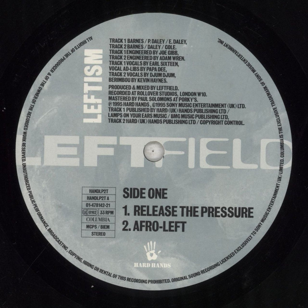 Leftfield Leftism - 3LP - 1st - VG UK 3-LP vinyl record set (Triple LP Album) LFF3LLE774074