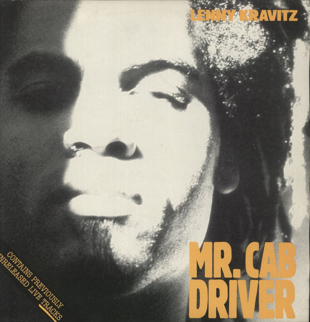Lenny Kravitz Mr Cab Driver UK 12" vinyl single (12 inch record / Maxi-single) VUST20
