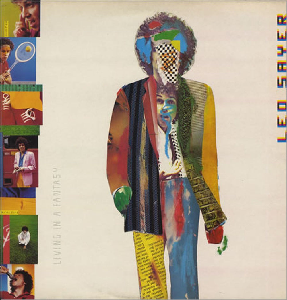 Leo Sayer Living In A Fantasy UK vinyl LP album (LP record) CDL1297