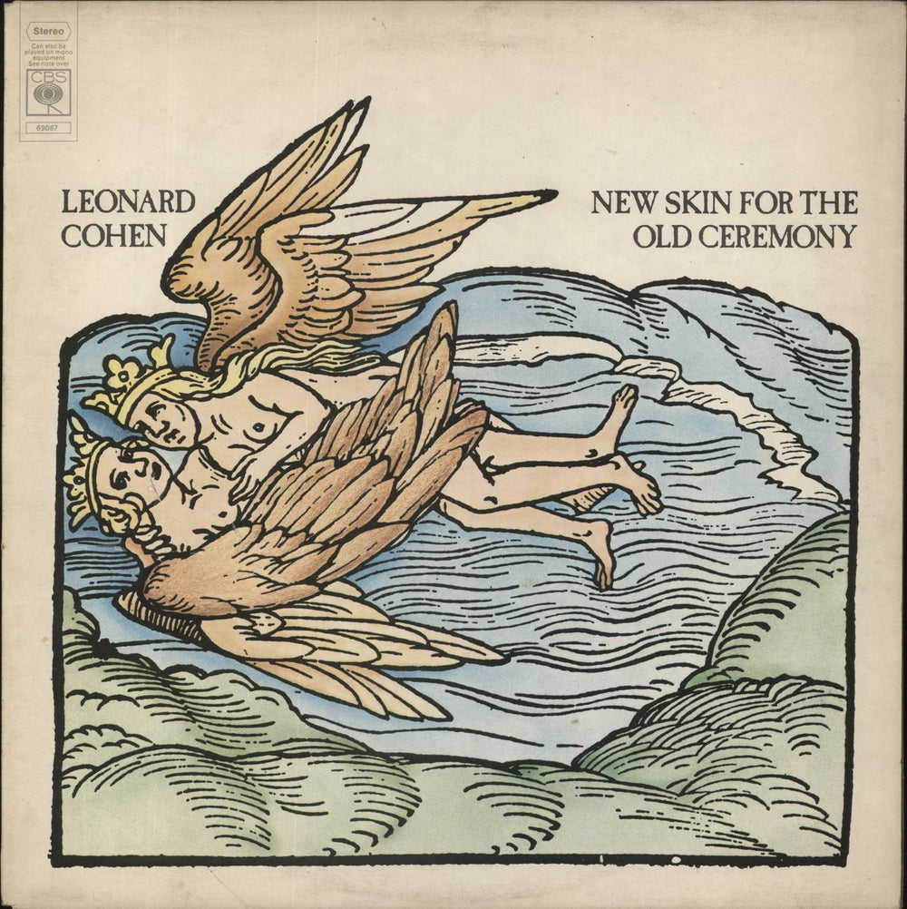 Leonard Cohen New Skin For The Old Ceremony - 2nd UK vinyl LP album (LP record) 69087