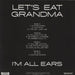 Let's Eat Grandma I'm All Ears - Clear & Purple Marbled Vinyl - Hypesticker UK 2-LP vinyl record set (Double LP Album) 5414940014891