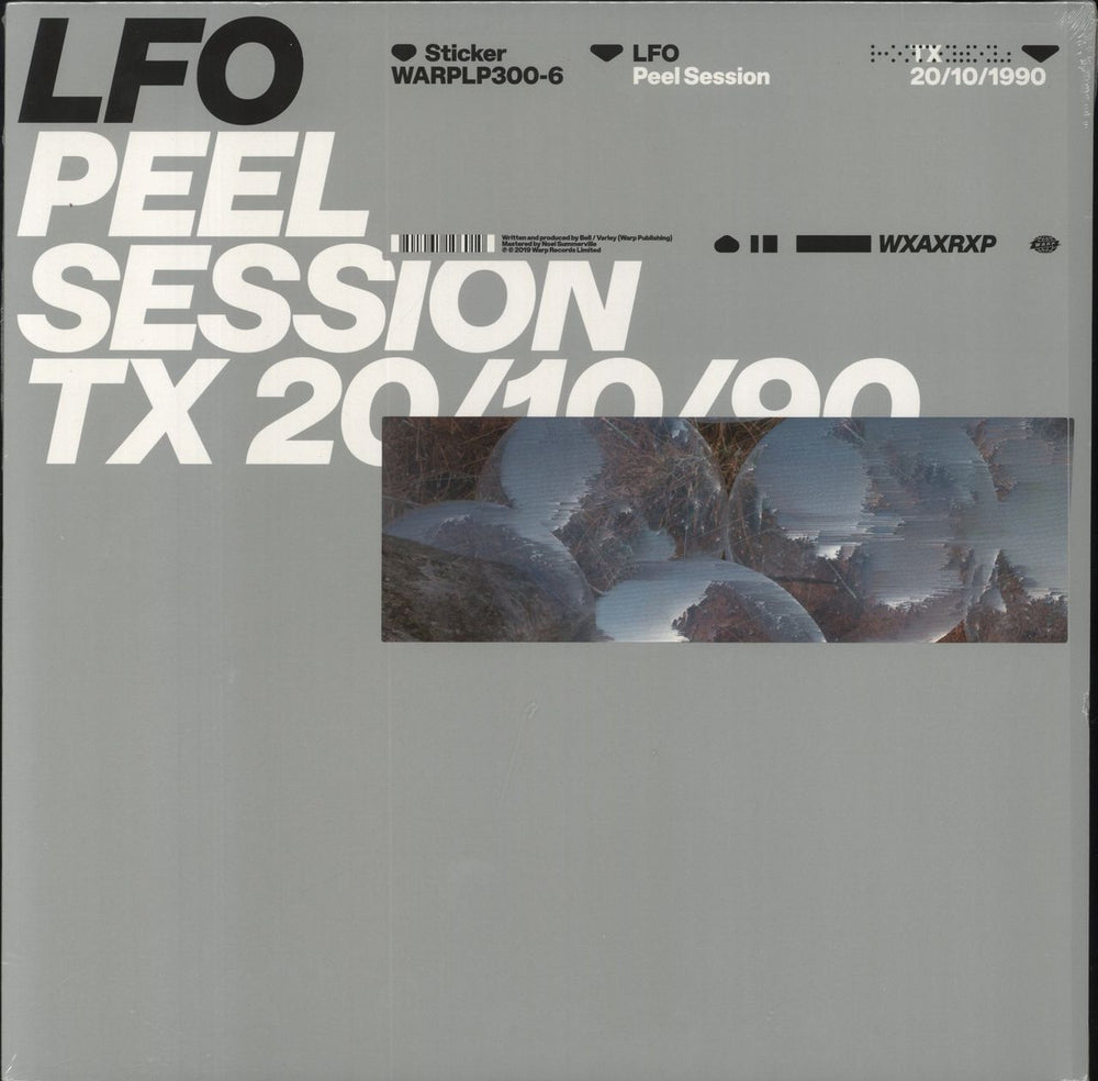 LFO Peel Session TX 20/10/90 - Sealed UK 12" vinyl single (12 inch record / Maxi-single) WARPLP300-6