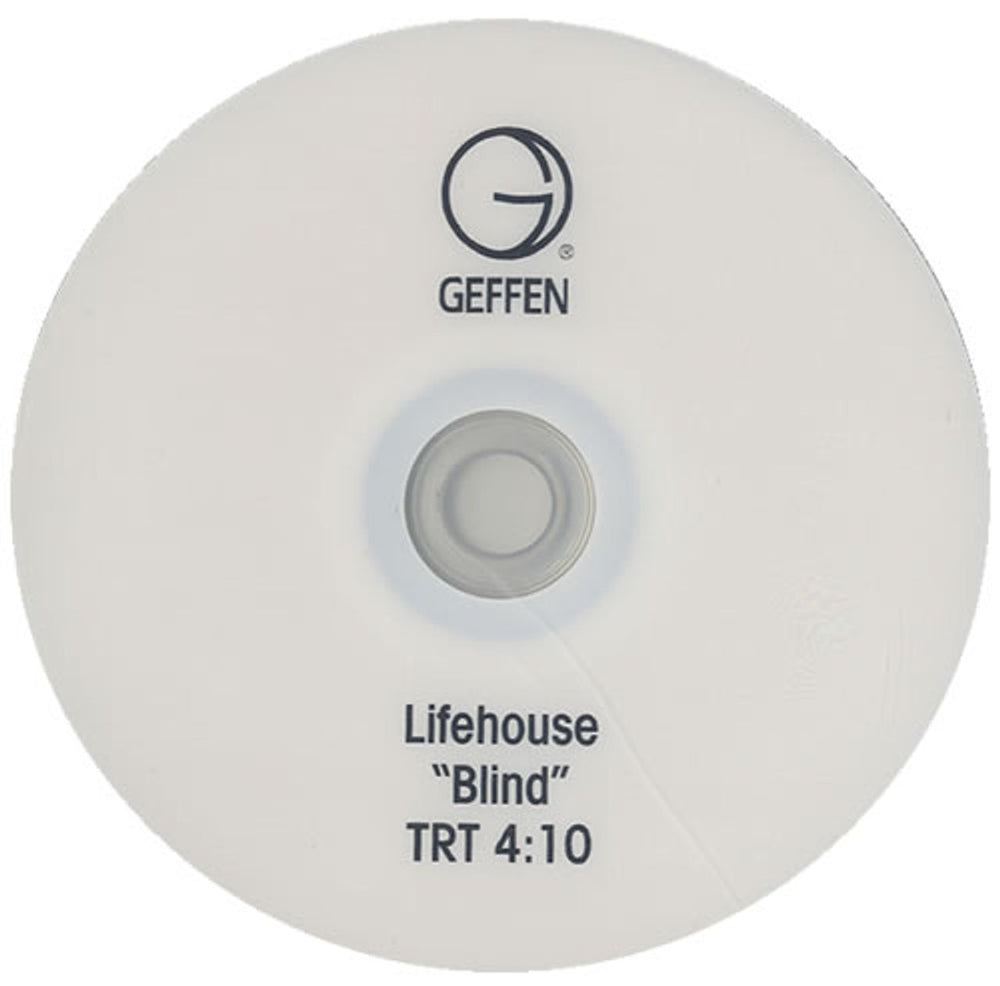 Lifehouse Blind US promo DVD-R DVD-R ACETATE