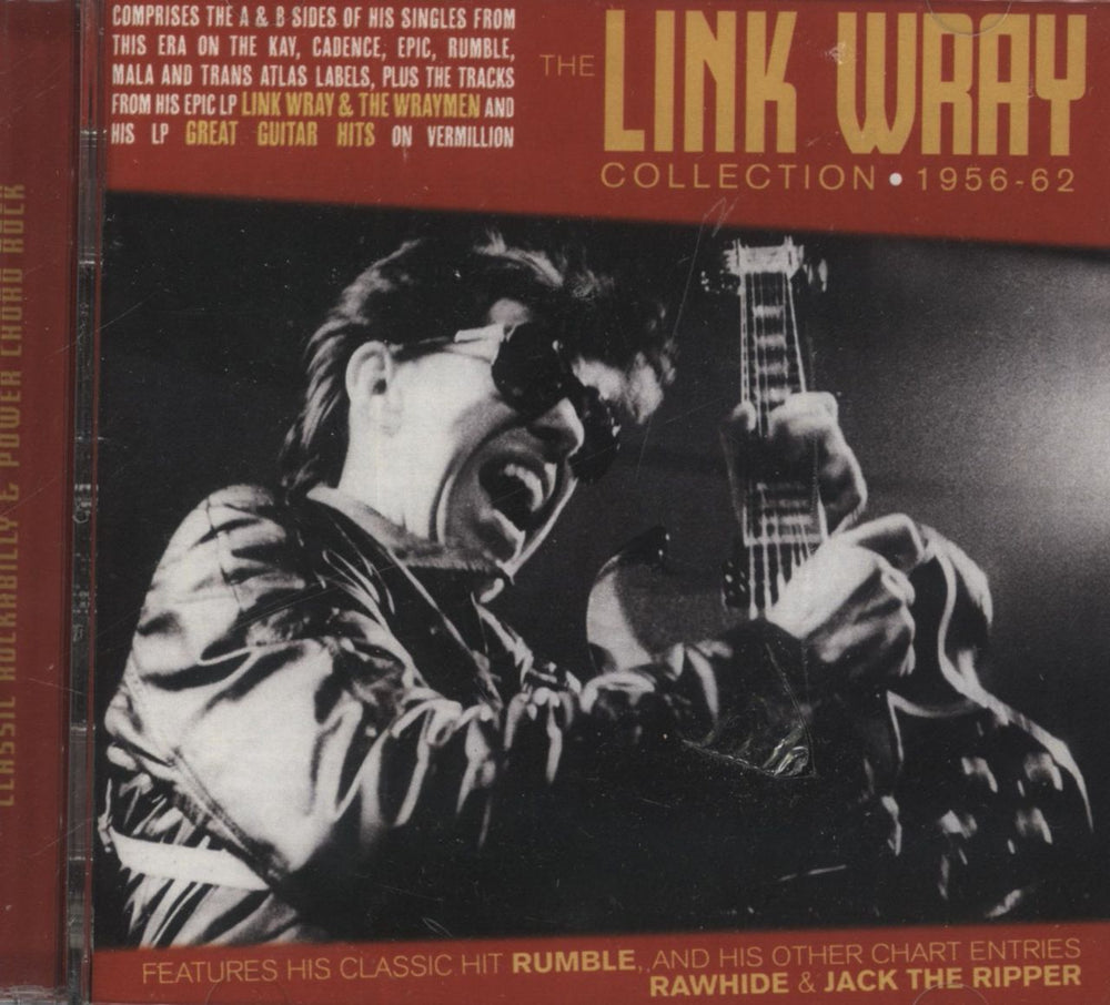 Link Wray The Link Wray Collection 1956-62 - Sealed UK 2 CD album set (Double CD) ADDCD3316