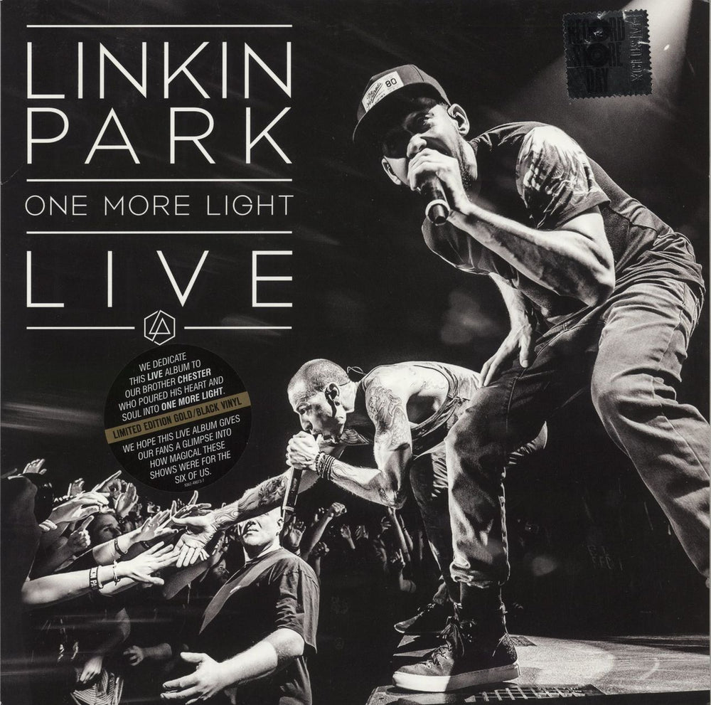 Linkin Park One More Light Live - RSD18 - Coloured Vinyl UK 2-LP vinyl record set (Double LP Album) 9362-49073-7