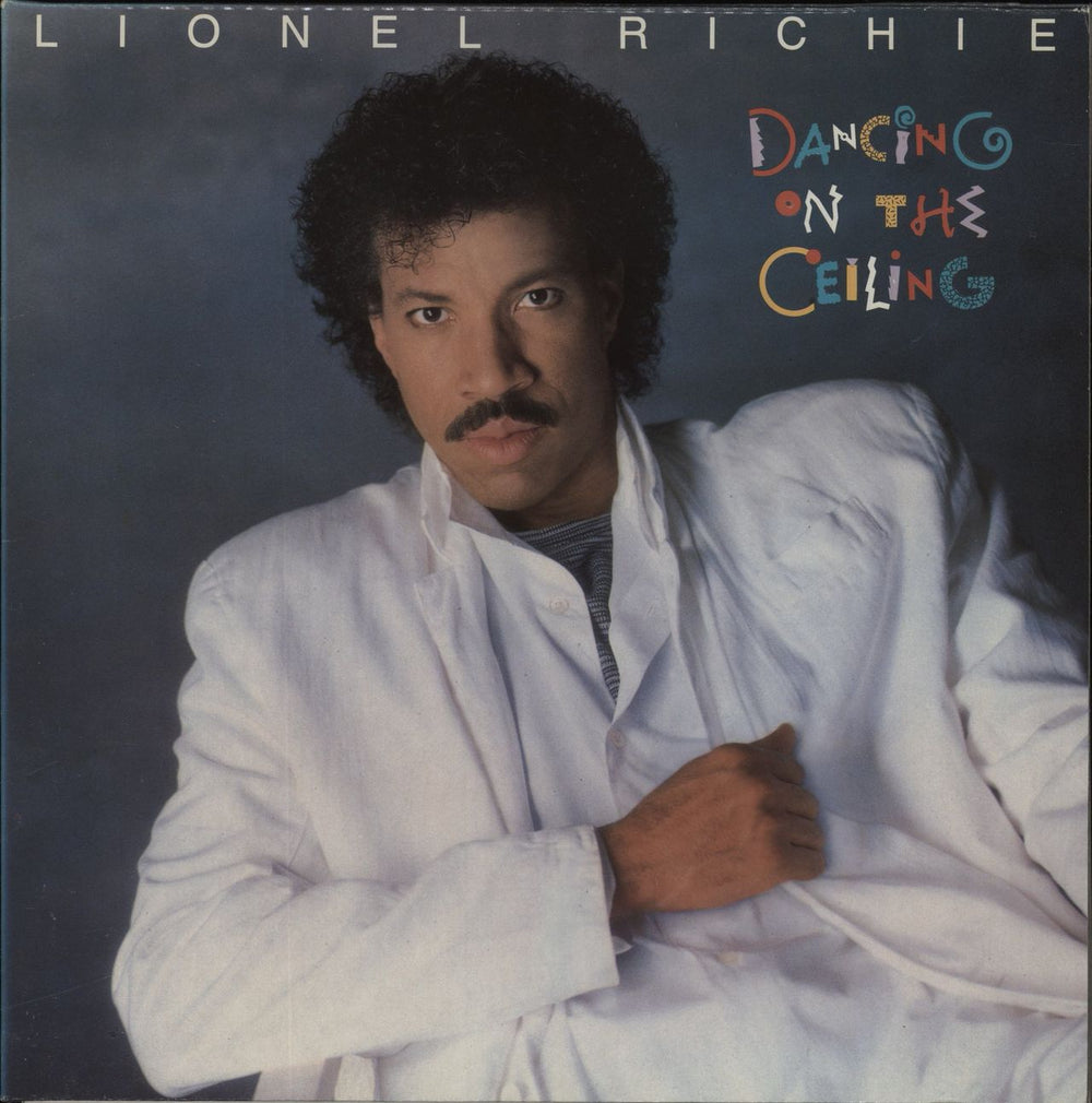 Lionel Richie Dancing On The Ceiling Greek vinyl LP album (LP record) 45043