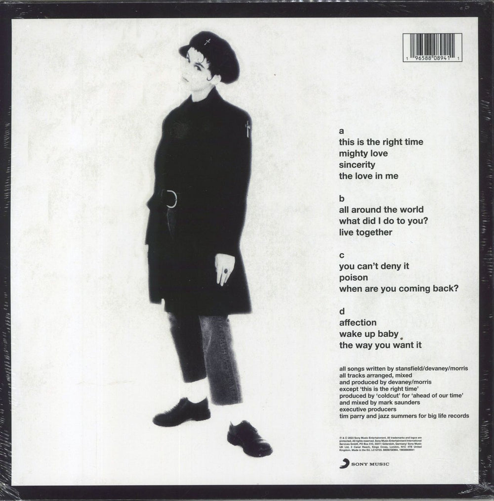 Lisa Stansfield Affection: HMV 1921 - Black & White Vinyl - Sealed UK 2-LP vinyl record set (Double LP Album) 196588089411