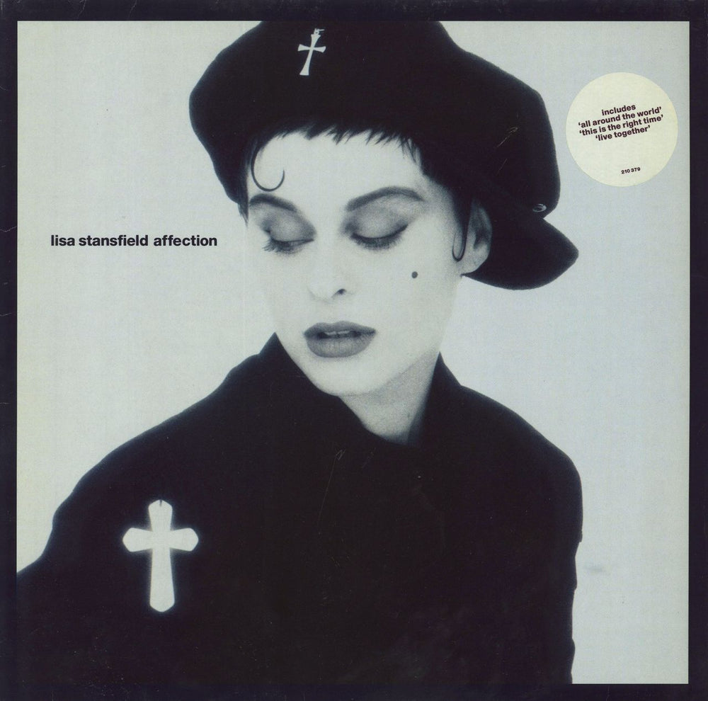 Lisa Stansfield Affection - Hype Stickered German vinyl LP album (LP record) 210379