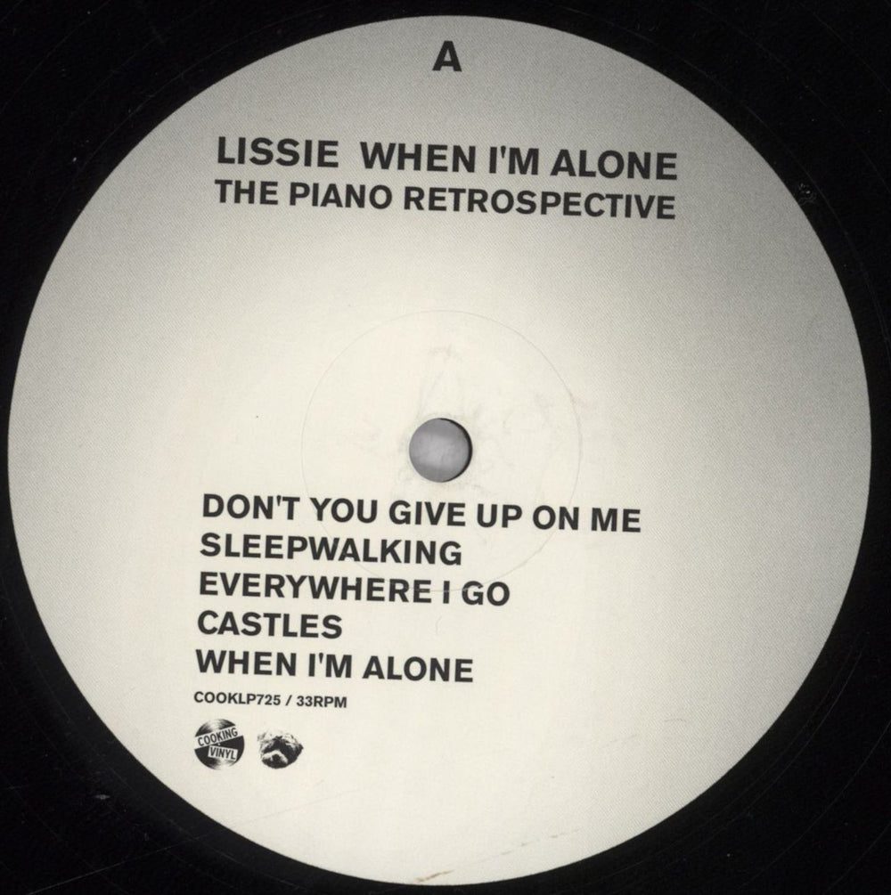 Lissie When I'm Alone: The Piano Retrospective - 180 Gram Vinyl + Shrinkwrap UK vinyl LP album (LP record) LX3LPWH835646