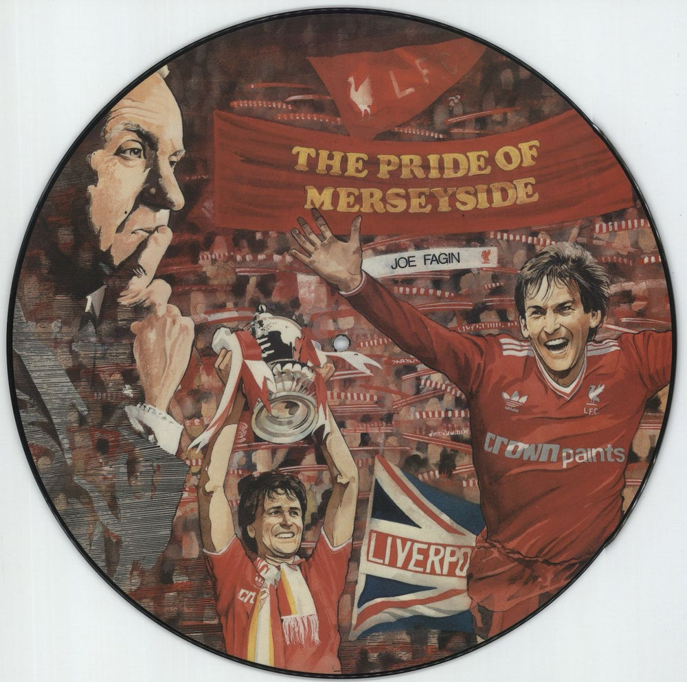 Liverpool FC The Pride Of Merseyside UK picture disc LP (vinyl picture disc album) GFMX110