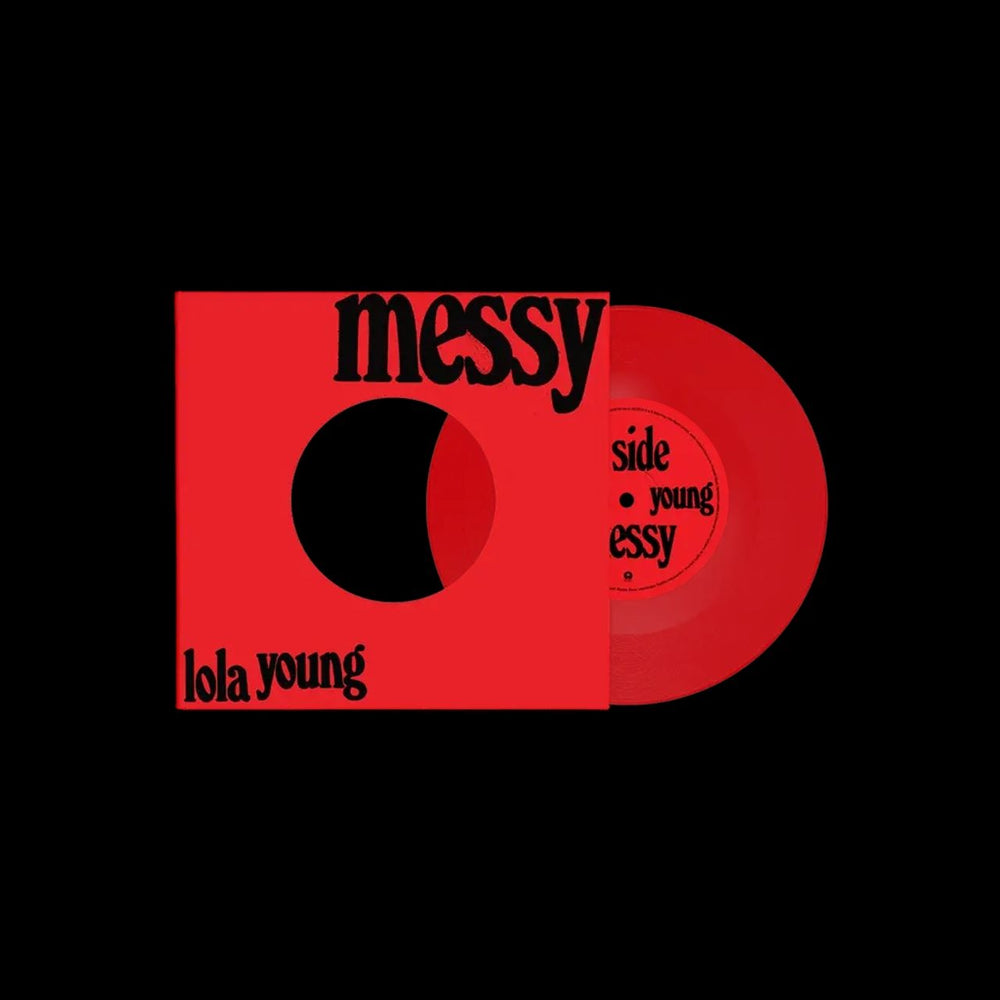 Lola Young Messy - Red Vinyl - Sealed UK 7" vinyl single (7 inch record / 45) 7534774