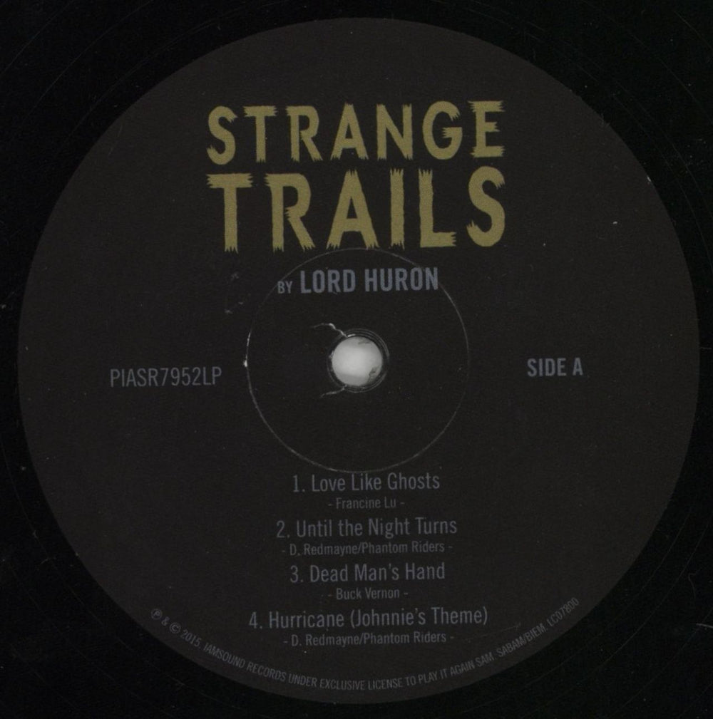 Lord Huron  Strange Trails - 180 Gram UK 2-LP vinyl record set (Double LP Album) 3PX2LST851583