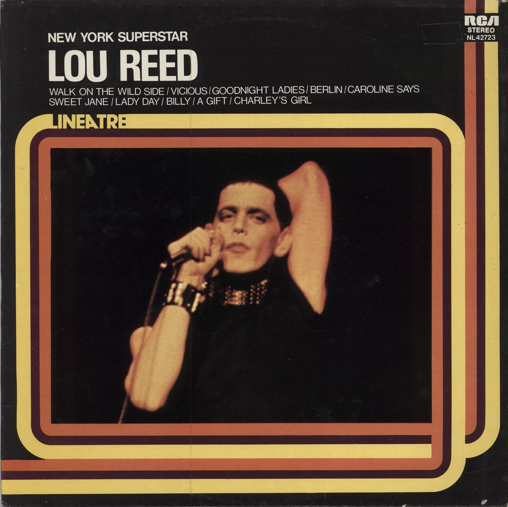 Lou Reed New York Superstar Vol. 1 & 2 Italian 2-LP vinyl record set (Double LP Album) NL42723/43164