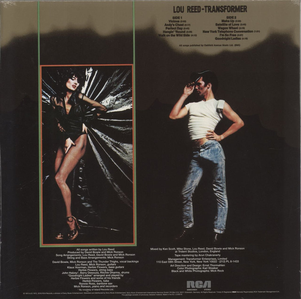 Lou Reed Transformer: Remastered - Sealed UK vinyl LP album (LP record)