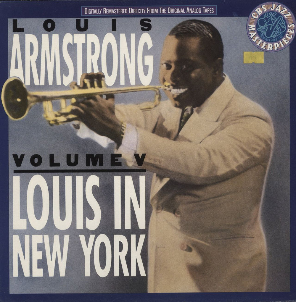 Louis Armstrong Volume V - Louis In New York Dutch vinyl LP album (LP record) 4669651