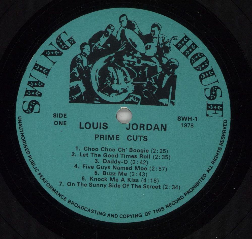 Louis Jordan Prime Cuts UK vinyl LP album (LP record) LJDLPPR864940