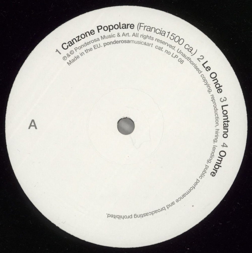 Ludovico Einaudi Le Onde - 180 gram UK vinyl LP album (LP record) 4ZDLPLE866592